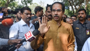 Maharashtra CM Uddhav Thackeray interacts with media at Vidhan Bhawan,Nariman Point on Dec 10, 2019 (Pramod Thakur/ Hindustan Times photo) Maharashtra CM Uddhav Thackeray interacts with media at Vidhan Bhawan,Nariman Point on Dec 10, 2019 (Pramod Thakur/ Hindustan Times photo)