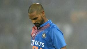 File image of India cricketer Shikhar Dhawan.(PTI) File image of India cricketer Shikhar Dhawan.(PTI)