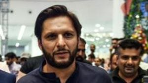 File image of former Pakistan captain Shahid Afridi.(AFP) File image of former Pakistan captain Shahid Afridi.(AFP)