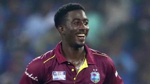 West Indies' Hayden Walsh.(AP) West Indies' Hayden Walsh.(AP)
