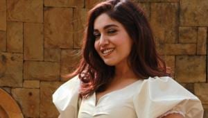 Bhumi Pednekar during the promotions of her upcoming film Pati Patni Aur Woh.(IANS) Bhumi Pednekar during the promotions of her upcoming film Pati Patni Aur Woh.(IANS)