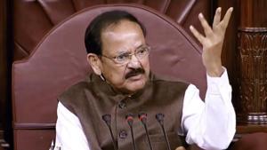 Rajya Sabha Chairman M Venkaiah Naidu speaks during the ongoing Winter Session of Parliament in New Delhi on Monday. (ANI Photo/RSTV) Rajya Sabha Chairman M Venkaiah Naidu speaks during the ongoing Winter Session of Parliament in New Delhi on Monday. (ANI Photo/RSTV)