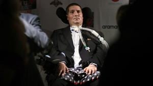 Pete Frates, who was stricken with amyotrophic lateral sclerosis, or ALS, died Monday.(AP File Photo) Pete Frates, who was stricken with amyotrophic lateral sclerosis, or ALS, died Monday.(AP File Photo)