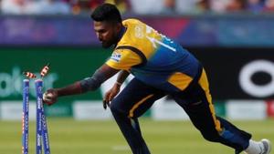 Sri Lanka cricketer Isuru Udana in action.(Action Images via Reuters) Sri Lanka cricketer Isuru Udana in action.(Action Images via Reuters)