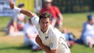 A file photo of New Zealand fast bowler Trent Boult.(REUTERS)