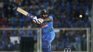 India's Rohit Sharma.(AP) India's Rohit Sharma.(AP)