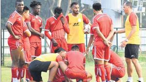 Heavyweights East Bengal will miss their star midfielder Jaime Santos Colado when they host debutantes TRAU FC in an I-League fixture here on Saturday.(AIFF) Heavyweights East Bengal will miss their star midfielder Jaime Santos Colado when they host debutantes TRAU FC in an I-League fixture here on Saturday.(AIFF)
