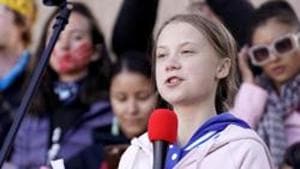 Swedish activist Greta Thunberg accused rich countries of “misleading” people over climate action at UN talks(REUTERS) Swedish activist Greta Thunberg accused rich countries of “misleading” people over climate action at UN talks(REUTERS)