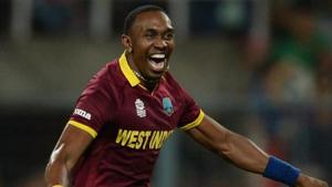File photo of West Indies all rounder Dwayne Bravo.(Getty Images) File photo of West Indies all rounder Dwayne Bravo.(Getty Images)