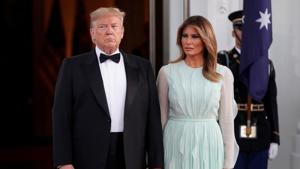 Melania Trump on Friday appeared to condone her husband’s criticism of 16-year-old Greta Thunberg.(Reuters File Photo) Melania Trump on Friday appeared to condone her husband’s criticism of 16-year-old Greta Thunberg.(Reuters File Photo)