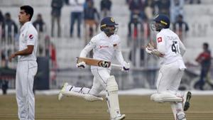 Pakistan vs Sri Lanka, 1st Test, Day 4(AP) Pakistan vs Sri Lanka, 1st Test, Day 4(AP)