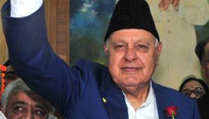The case of Abdullah was reviewed by the advisory board of the home department of the Union Territory of J&K which recommended an extension of his detention under the PSA, officials said.(Nitin Kanotra/ HT Photo) The case of Abdullah was reviewed by the advisory board of the home department of the Union Territory of J&K which recommended an extension of his detention under the PSA, officials said.(Nitin Kanotra/ HT Photo)