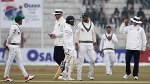 Pakistan vs Sri Lanka, 1st Test, Day 5(AP) Pakistan vs Sri Lanka, 1st Test, Day 5(AP)