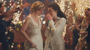 Hallmark reverses position on same-sex couple ads after public outcry.(Twitter) Hallmark reverses position on same-sex couple ads after public outcry.(Twitter)