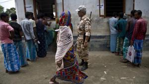 The Bangladesh minister rejected speculation of pushback attempts by India, saying some Indian nationals are illegally entering Bangladesh through middlemen due to economic reasons.(AP/ Representative Image) The Bangladesh minister rejected speculation of pushback attempts by India, saying some Indian nationals are illegally entering Bangladesh through middlemen due to economic reasons.(AP/ Representative Image)