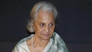 Waheeda Rehman has displayed her wildlife pictures at a gallery in Mumbai.(PTI) Waheeda Rehman has displayed her wildlife pictures at a gallery in Mumbai.(PTI)