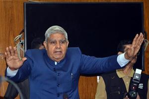 West Bengal Governor Jagdeep Dhankar sought a report from state home secretary on the issue.(ANI File Photo) West Bengal Governor Jagdeep Dhankar sought a report from state home secretary on the issue.(ANI File Photo)