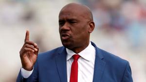 Former West Indies cricketer Ian Bishop.(Action Images via Reuters) Former West Indies cricketer Ian Bishop.(Action Images via Reuters)