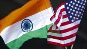 A man holds the flags of India and the US in New York in this file photo.(Reuters Photo) A man holds the flags of India and the US in New York in this file photo.(Reuters Photo)