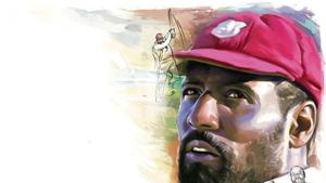1976 was perhaps Viv Richards’ finest year, during which he scored 1,710 runs at an astonishing average of 90, with seven centuries in 11 Tests.(ILLUSTRATION: Rushikesh Tulshiram Gophane) 1976 was perhaps Viv Richards’ finest year, during which he scored 1,710 runs at an astonishing average of 90, with seven centuries in 11 Tests.(ILLUSTRATION: Rushikesh Tulshiram Gophane)
