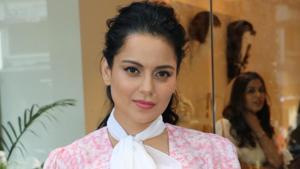 Kangana Ranaut at an event in Mumbai.(IANS) Kangana Ranaut at an event in Mumbai.(IANS)