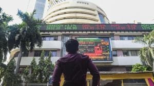 The Bombay Stock Exchange (BSE) building.(PTI) The Bombay Stock Exchange (BSE) building.(PTI)