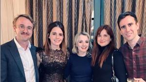 Emma Watson, Tom Felton, Evanna Lynch, Bonnie Wright and Matthew Lewis got together for a reunion.
