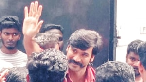 Dhanush on the sets Karthik Subbaraj’s film. Dhanush on the sets Karthik Subbaraj’s film.