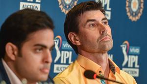 Chennai Super Kings (CSK) coach Stephen Fleming at an interaction with media.(PTI) Chennai Super Kings (CSK) coach Stephen Fleming at an interaction with media.(PTI)