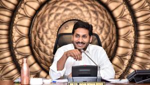 Hundreds of farmers of Amaravati took to the streets to protest against chief minister YS Jagan Mohan Reddy’s statement in the assembly that the executive capital would be shifted to Visakhapatnam and judiciary to Kurnool, while confining to Amaravati only the legislative assembly.(PTI PHOTO.) Hundreds of farmers of Amaravati took to the streets to protest against chief minister YS Jagan Mohan Reddy’s statement in the assembly that the executive capital would be shifted to Visakhapatnam and judiciary to Kurnool, while confining to Amaravati only the legislative assembly.(PTI PHOTO.)