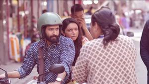 Vikrant Massey and Deepika Padukone on the sets of Chhapaak. Vikrant Massey and Deepika Padukone on the sets of Chhapaak.