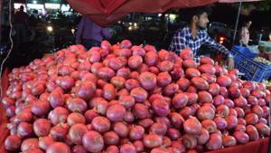 As the wedding season, which led to an increase in demand for onions, is over, the prices are likely to fall.(HT PHOTO) As the wedding season, which led to an increase in demand for onions, is over, the prices are likely to fall.(HT PHOTO)