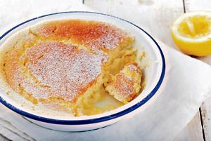 A good lemon pudding should separate, with the top crusty and cake-like, and a tarty and zesty lemony sauce at the bottom. For me, one helping of this miracle is never enough.(iStock) A good lemon pudding should separate, with the top crusty and cake-like, and a tarty and zesty lemony sauce at the bottom. For me, one helping of this miracle is never enough.(iStock)