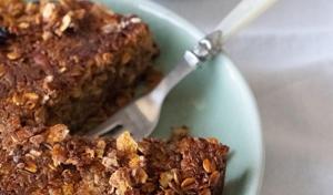 An upside-down honeyed oats cake by Gouri Gupta of Gouris Goodies. For recipe, see below. An upside-down honeyed oats cake by Gouri Gupta of Gouris Goodies. For recipe, see below.