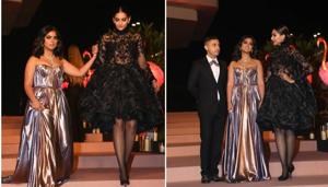 Sonam Kapoor with Isha Ambani in Mumbai.(Varinder Chawla) Sonam Kapoor with Isha Ambani in Mumbai.(Varinder Chawla)