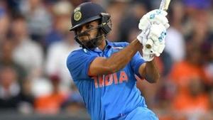 Shardul Thakur in action during the third ODI between India and West Indies.(Twitter) Shardul Thakur in action during the third ODI between India and West Indies.(Twitter)