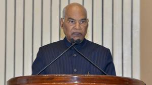President Ram Nath Kovind.(PTI file) President Ram Nath Kovind.(PTI file)