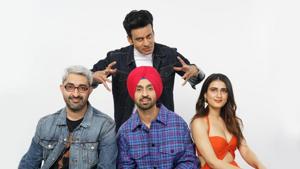 Diljit Dosanjh, Manoj Bajpayee, Fatima Sana Shaikh will be seen in Suraj Pe Mangal Bhari. Diljit Dosanjh, Manoj Bajpayee, Fatima Sana Shaikh will be seen in Suraj Pe Mangal Bhari.
