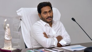 YS Jagan Mohan Reddy had said that his government was considering creating three capital cities – a legislative capital, an executive capital and a judicial capital as he advocated decentralised development of the state.(PTI File) YS Jagan Mohan Reddy had said that his government was considering creating three capital cities – a legislative capital, an executive capital and a judicial capital as he advocated decentralised development of the state.(PTI File)