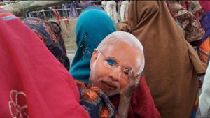 In 2019, the BJP received an average seatwise vote share of 34.1% over the 79 seats it contested.(HT Photo) In 2019, the BJP received an average seatwise vote share of 34.1% over the 79 seats it contested.(HT Photo)