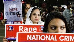 A protest march against rising incidents of violence against women in Kolkata.(AP Photo) A protest march against rising incidents of violence against women in Kolkata.(AP Photo)