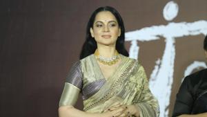 Kangana Ranaut at the trailer launch of her upcoming film Panga.(IANS) Kangana Ranaut at the trailer launch of her upcoming film Panga.(IANS)