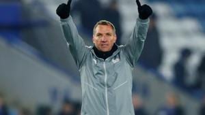 Leicester City manager Brendan Rodgers(REUTERS) Leicester City manager Brendan Rodgers(REUTERS)