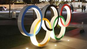 Representative image - Olympics rings in display in Tokyo.(AP) Representative image - Olympics rings in display in Tokyo.(AP)