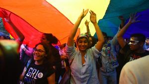 Members and allies of the lesbian, gay, bisexual, transgender (LGBT) community take part in Queer Pride March(Amal KS/HT PHOTO) Members and allies of the lesbian, gay, bisexual, transgender (LGBT) community take part in Queer Pride March(Amal KS/HT PHOTO)