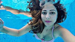 Hina Khan has just returned from a holiday in Maldives. Hina Khan has just returned from a holiday in Maldives.