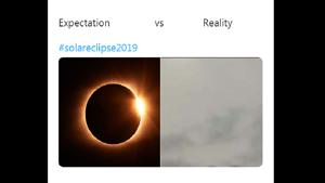 Solar eclipse 2019 made netizens drop some really funny creations.(Twitter@JayDiana1) Solar eclipse 2019 made netizens drop some really funny creations.(Twitter@JayDiana1)