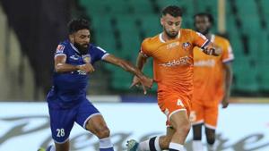 FC Goa defeated Chennaiyin FC in ISL.(ISL) FC Goa defeated Chennaiyin FC in ISL.(ISL)