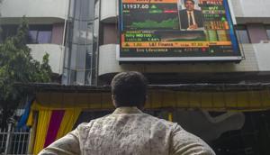 Nifty metal rose by 0.47 per cent but Nifty pharma slipped by 0.29 per cent and PSU bank by 0.21 per cent.(PTI file photo) Nifty metal rose by 0.47 per cent but Nifty pharma slipped by 0.29 per cent and PSU bank by 0.21 per cent.(PTI file photo)