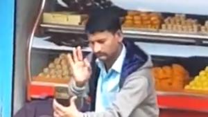Anand Mahindra posted a video that shows a differently abled man using sign-language to communicate with someone over video chat.(Twitter/Anand Mahindra) Anand Mahindra posted a video that shows a differently abled man using sign-language to communicate with someone over video chat.(Twitter/Anand Mahindra)